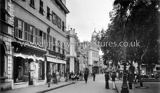 Main Street, Gibraltar. c.1915.